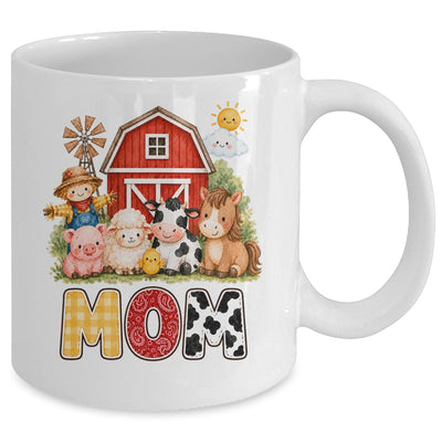 Mom Farm Cow 1St Birthday Girl Boy Matching Family Mug | siriusteestore