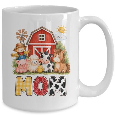 Mom Farm Cow 1St Birthday Girl Boy Matching Family Mug | siriusteestore