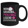 Mom Grandma Pickleball Legend Player Funny Pickle Ball Mug | siriusteestore
