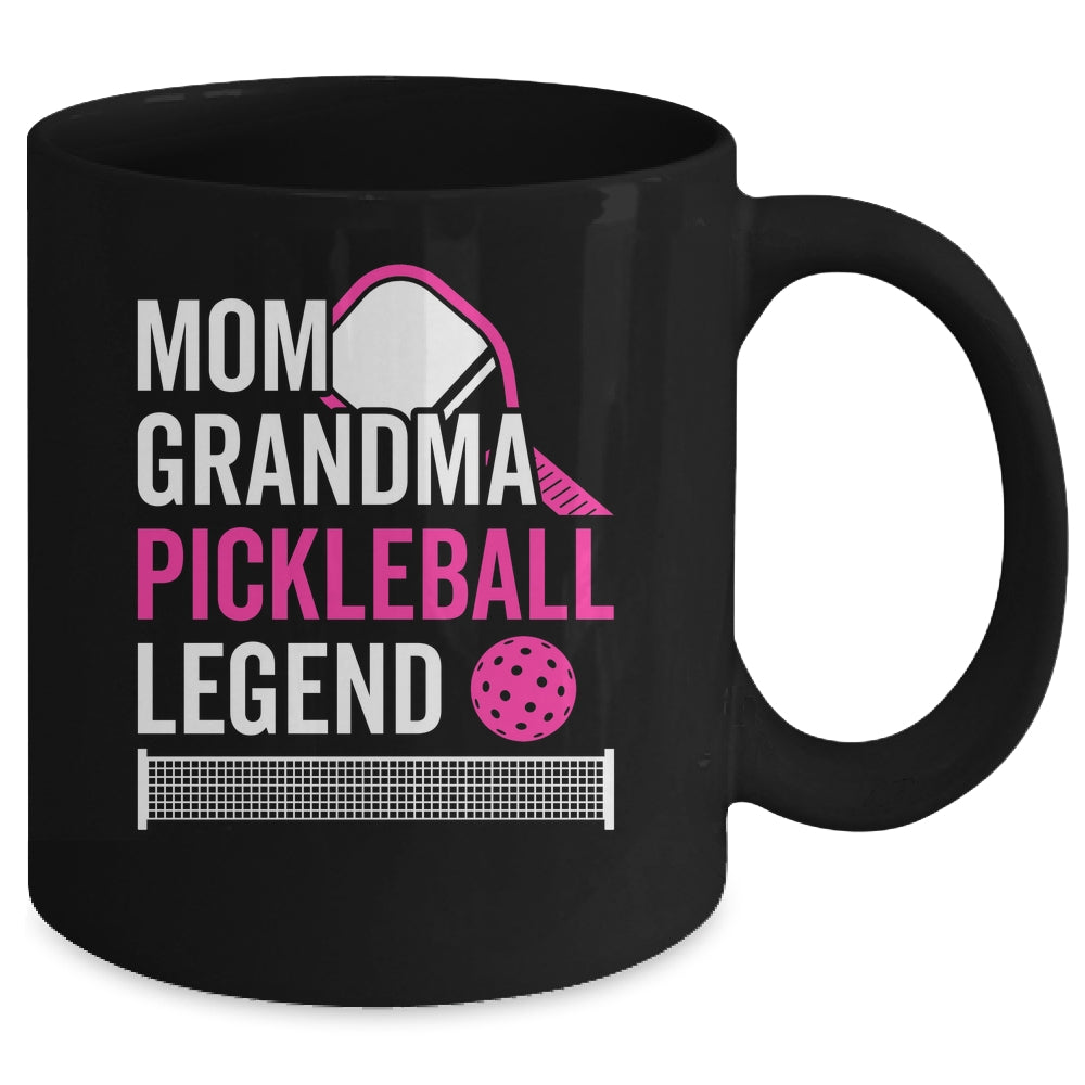 Mom Grandma Pickleball Legend Player Funny Pickle Ball Mug | siriusteestore