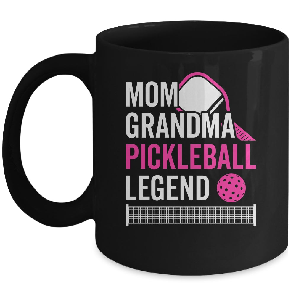 Mom Grandma Pickleball Legend Player Funny Pickle Ball Mug | siriusteestore