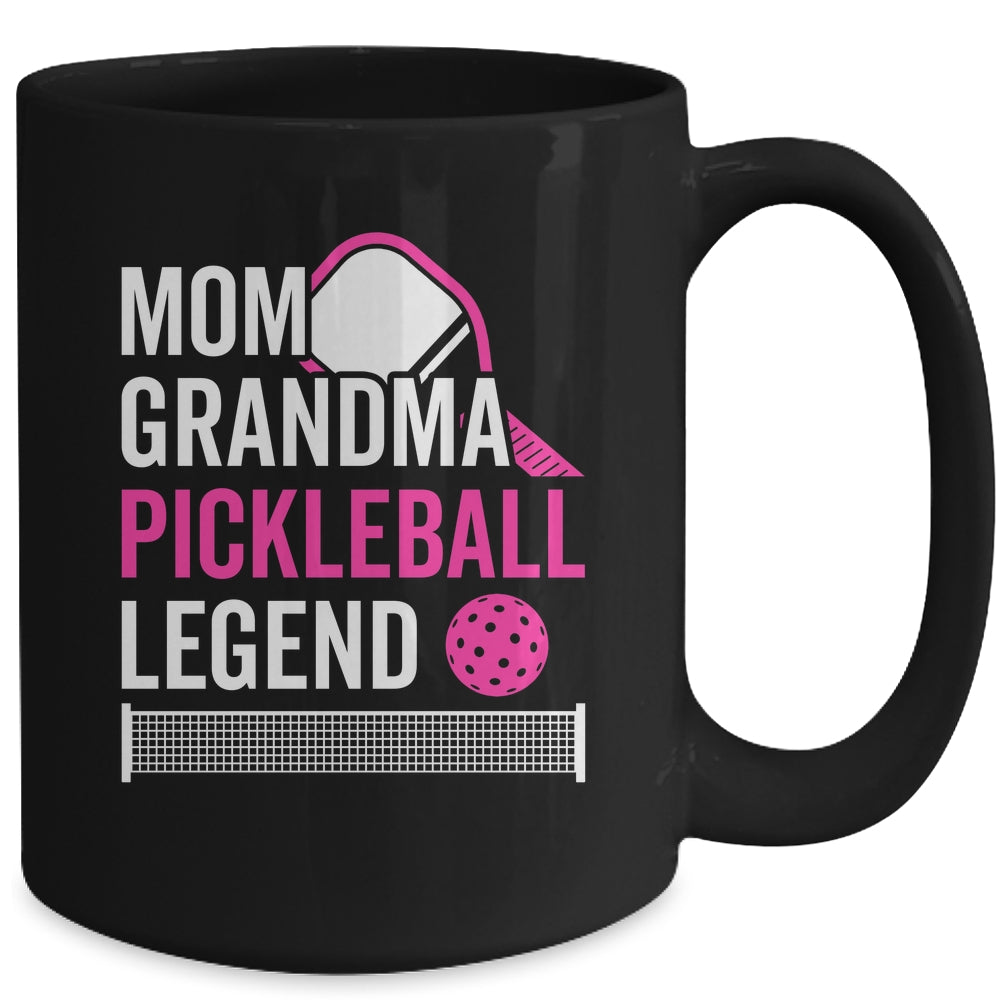 Mom Grandma Pickleball Legend Player Funny Pickle Ball Mug | siriusteestore