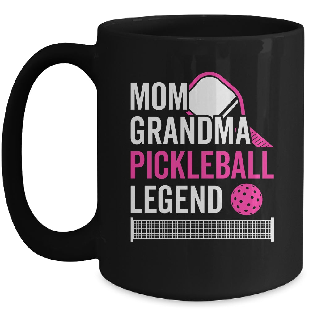 Mom Grandma Pickleball Legend Player Funny Pickle Ball Mug | siriusteestore