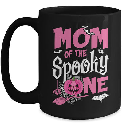 Mom Halloween 1st Birthday Girl Matching Family Spooky One Mug | siriusteestore