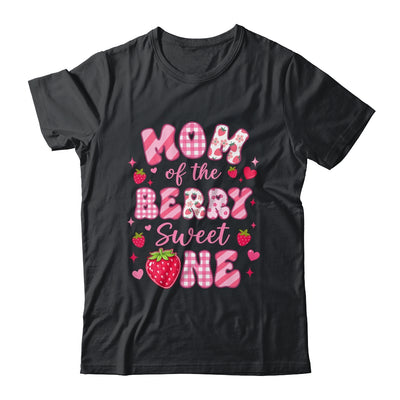 Mom Of The Berry Sweet One Strawberry First Birthday Shirt & Hoodie | siriusteestore