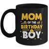Mom Of The Birthday Boy Construction Worker Family Party Mug | siriusteestore