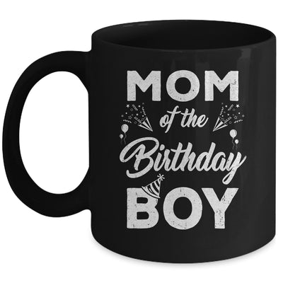 Mom Of The Birthday Boy Matching Family Party 1st Birthday Mug | siriusteestore