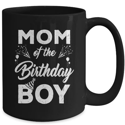 Mom Of The Birthday Boy Matching Family Party 1st Birthday Mug | siriusteestore