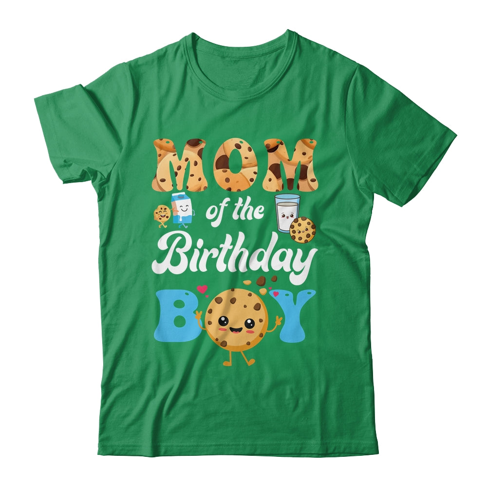 Mom Of The Birthday Boy Milk And Cookies 1st Birthday Shirt & Hoodie | siriusteestore