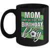 Mom Of The Birthday Boy Soccer Birthday Soccer Player Mug | siriusteestore
