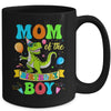 Mom Of The Birthday Boy T-Rex Dinosaur Birthday Party Mug | siriusteestore