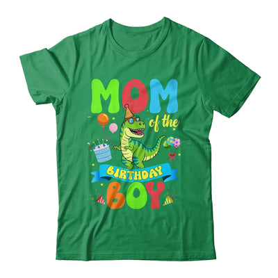 Mom Of The Birthday Boy TRex Dinosaur Birthday Family Shirt & Hoodie | siriusteestore