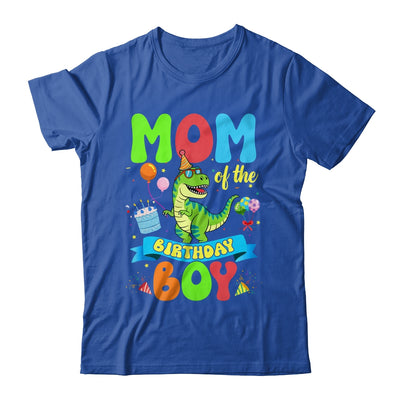 Mom Of The Birthday Boy TRex Dinosaur Birthday Family Shirt & Hoodie | siriusteestore