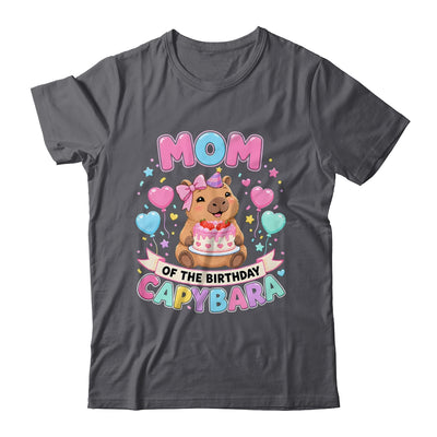 Mom Of The Birthday Capybara Birthday Girl Family Shirt & Hoodie | siriusteestore