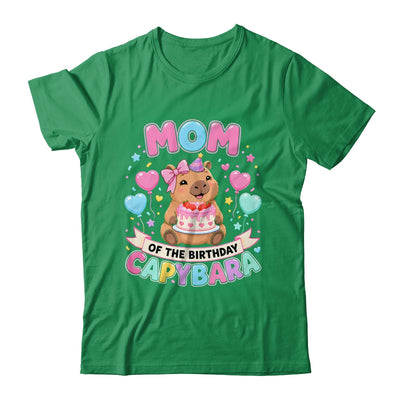 Mom Of The Birthday Capybara Birthday Girl Family Shirt & Hoodie | siriusteestore