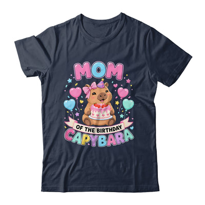 Mom Of The Birthday Capybara Birthday Girl Family Shirt & Hoodie | siriusteestore