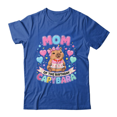Mom Of The Birthday Capybara Birthday Girl Family Shirt & Hoodie | siriusteestore