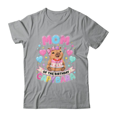Mom Of The Birthday Capybara Birthday Girl Family Shirt & Hoodie | siriusteestore