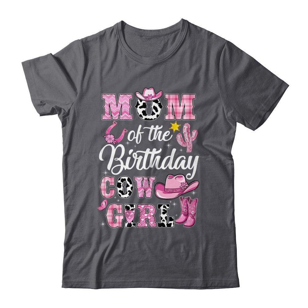 Mom Of The Birthday Cow Girl Western Cowgirl 1st Birthday Shirt & Hoodie | siriusteestore
