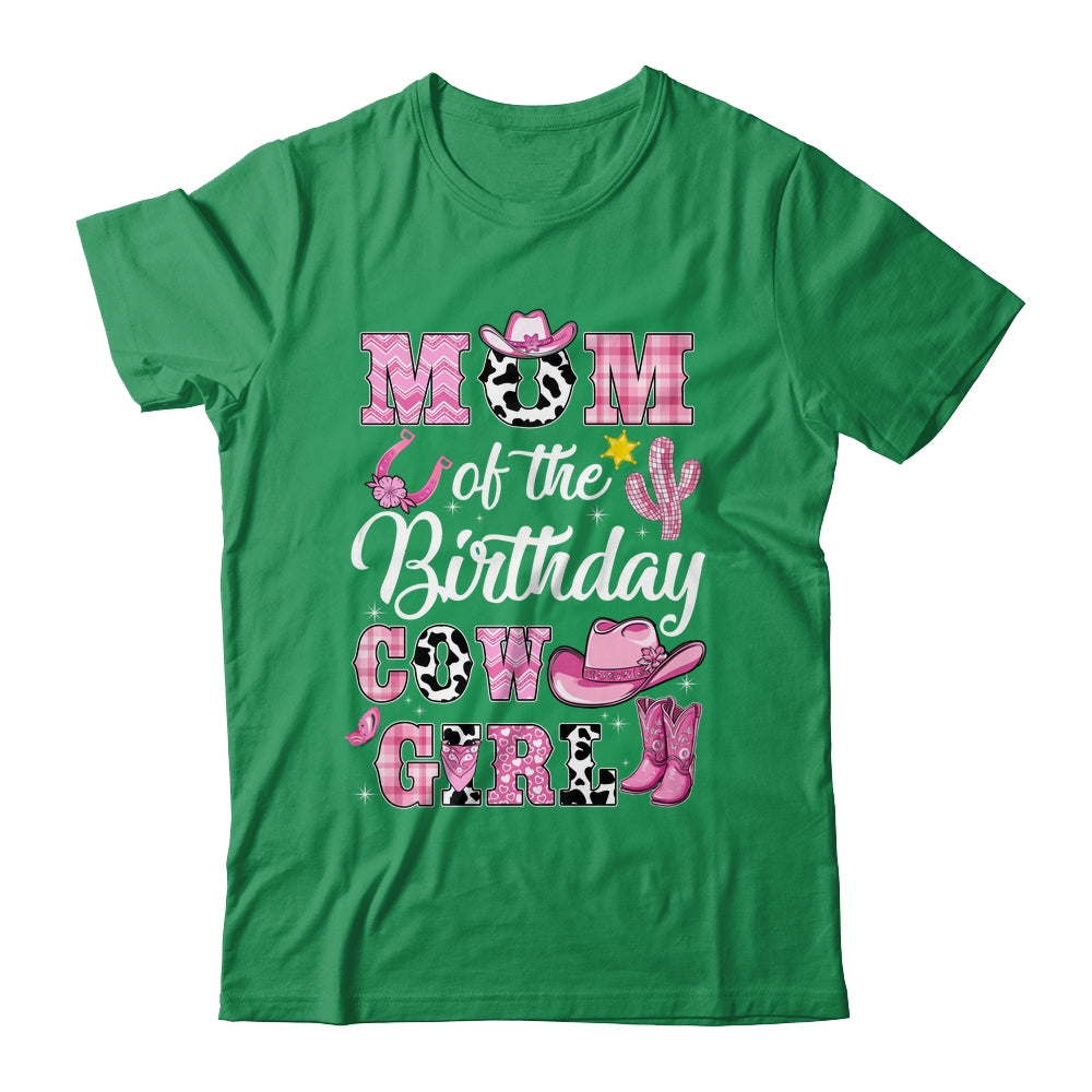 Mom Of The Birthday Cow Girl Western Cowgirl 1st Birthday Shirt & Hoodie | siriusteestore