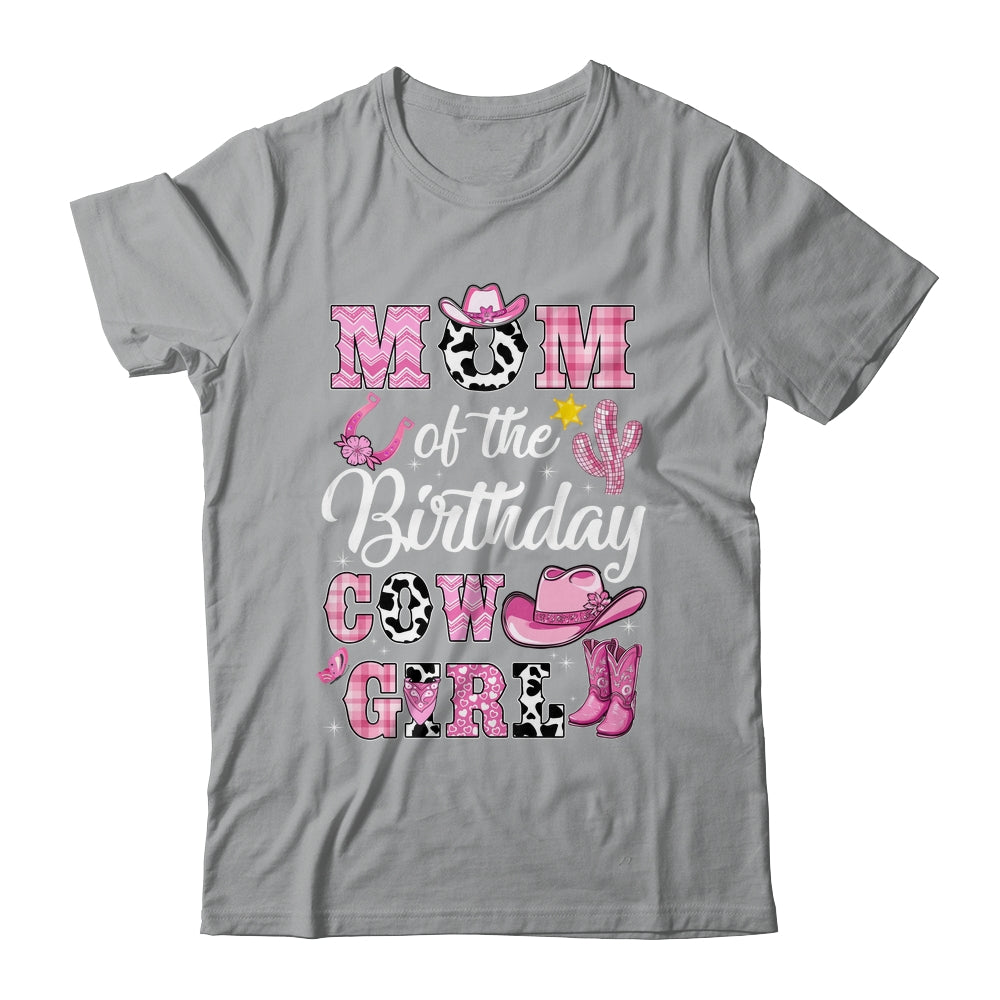 Mom Of The Birthday Cow Girl Western Cowgirl 1st Birthday Shirt & Hoodie | siriusteestore