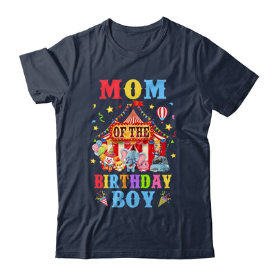 Mom Of The Birthday For Boy Circus Carnival Theme Party Shirt & Hoodie | siriusteestore