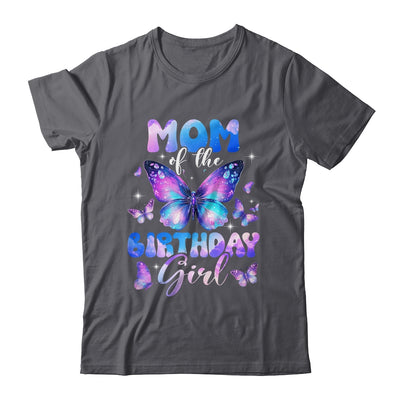 Mom Of The Birthday Girl Butterfly Family Matching Shirt & Hoodie | siriusteestore