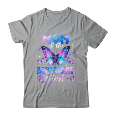 Mom Of The Birthday Girl Butterfly Family Matching Shirt & Hoodie | siriusteestore