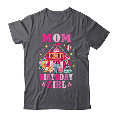 Mom Of The Birthday Girl Circus Carnival Family Party Shirt & Hoodie | siriusteestore