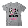 Mom Of The Birthday Girl Cow Farm 1st Birthday Girl Shirt & Hoodie | siriusteestore