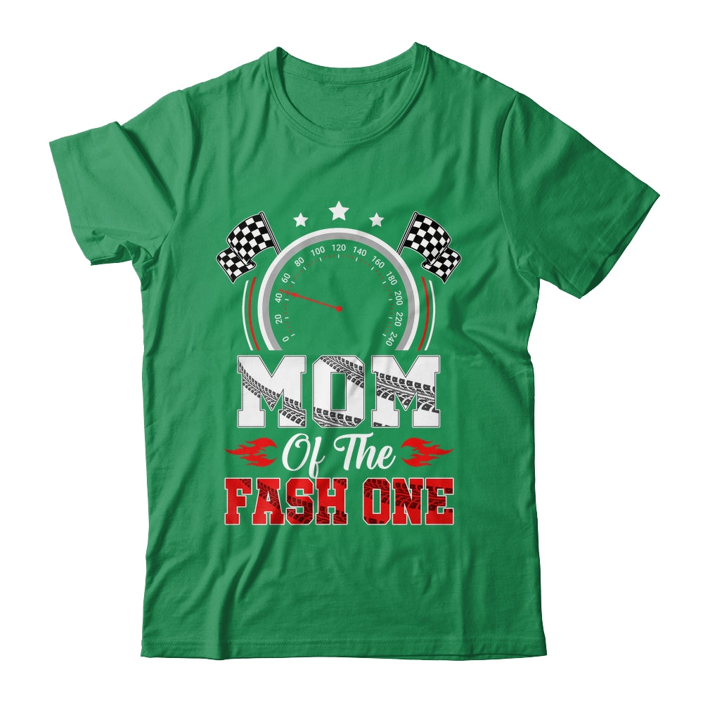 Mom Of The Fast One 1st Birthday Racing Car Family Shirt & Hoodie | siriusteestore