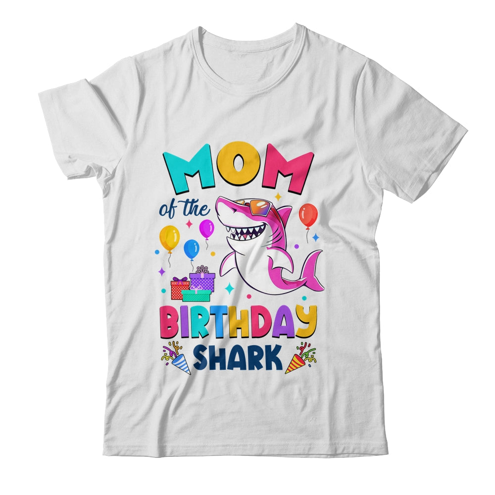 Mom Of The Shark Birthday Family Matching Party Kids Shirt & Hoodie | siriusteestore