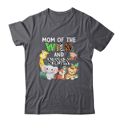 Mom Of The Wild And Three Zoo Theme Birthday Safari Shirt & Hoodie | siriusteestore