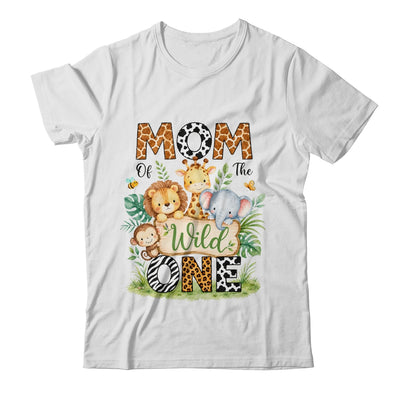 Mom Of The Wild One First Birthday Boy Jungle Safari Shirt & Hoodie | siriusteestore