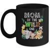 Mom Of The Wild One Zoo Theme Birthday Safari Animal Mug | siriusteestore