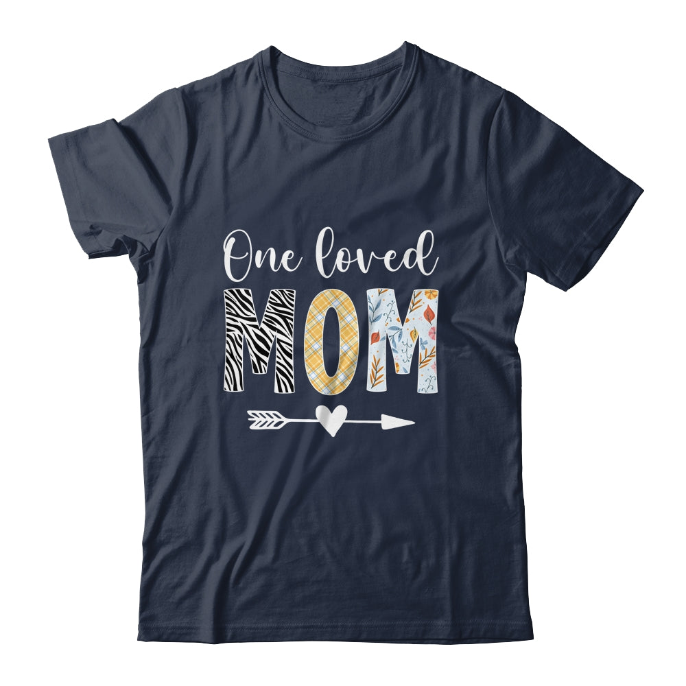 Mom Women Cute Design One Loved Mom Mother's Day Shirt & Tank Top | siriusteestore
