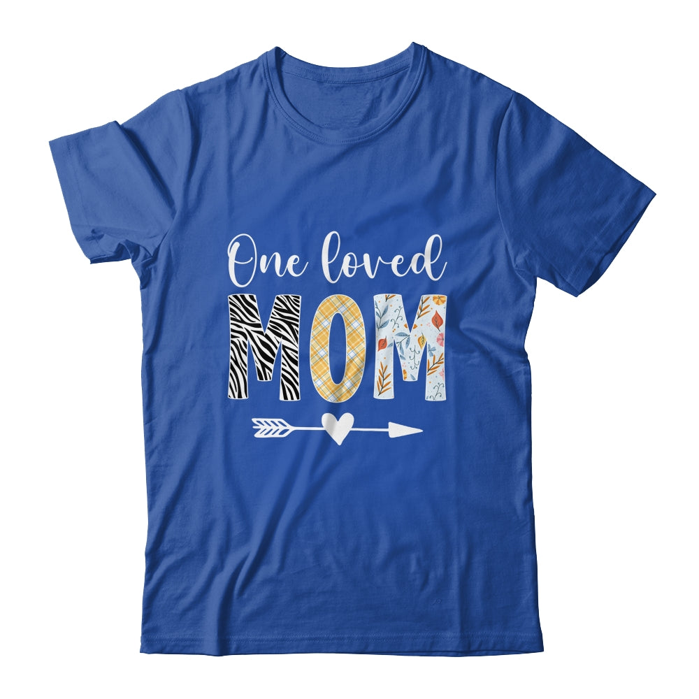 Mom Women Cute Design One Loved Mom Mother's Day Shirt & Tank Top | siriusteestore