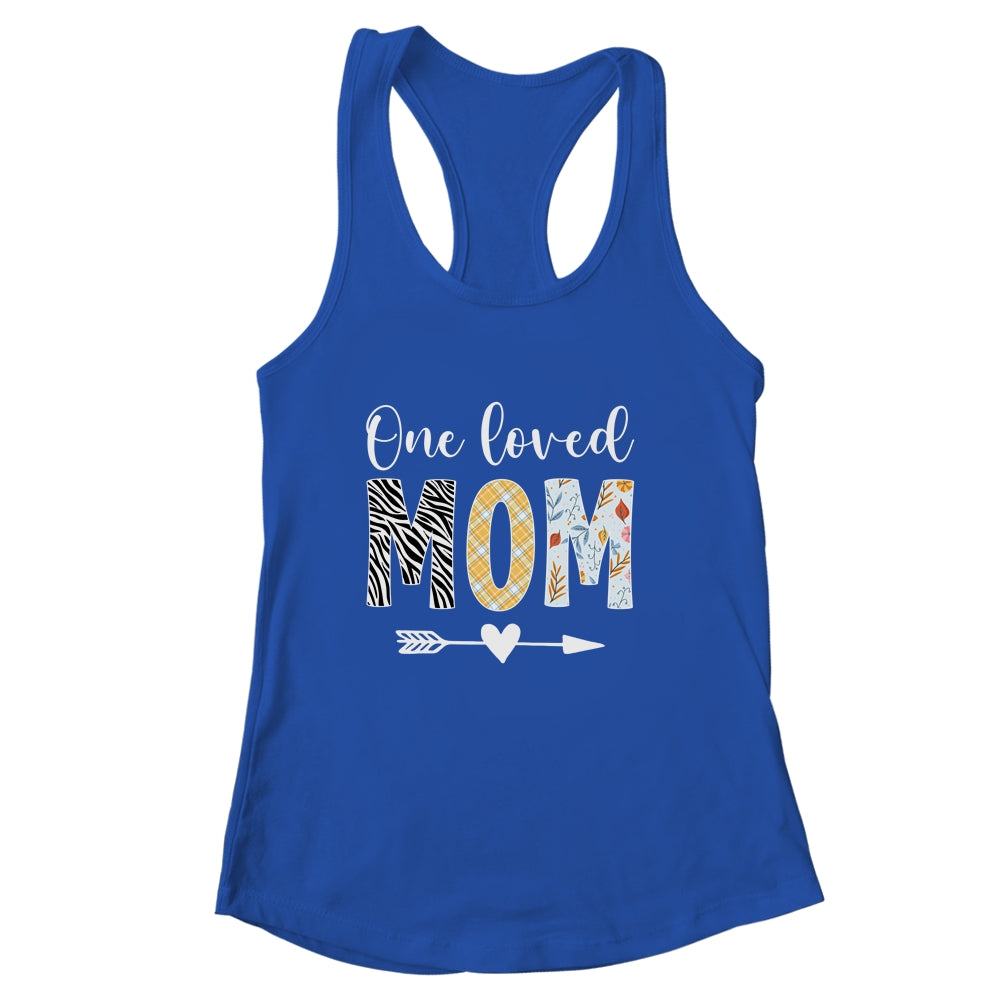 Mom Women Cute Design One Loved Mom Mother's Day Shirt & Tank Top | siriusteestore