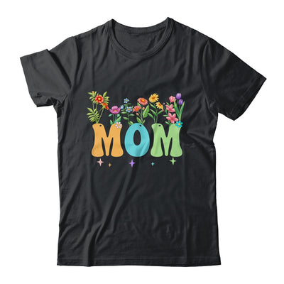 Mom Women Wildflower Floral Design Mom Mothers Day Shirt & Tank Top | siriusteestore