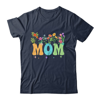 Mom Women Wildflower Floral Design Mom Mothers Day Shirt & Tank Top | siriusteestore