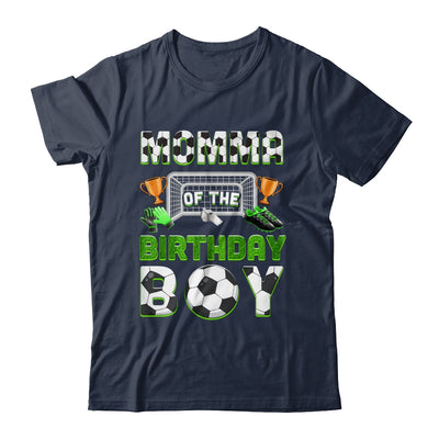 Momma Of The Birthday Boy Soccer Family Matching Party Shirt & Hoodie | siriusteestore