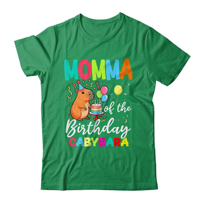Momma Of The Birthday Capybara Girl Bday Party Family Shirt & Hoodie | siriusteestore