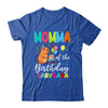 Momma Of The Birthday Capybara Girl Bday Party Family Shirt & Hoodie | siriusteestore
