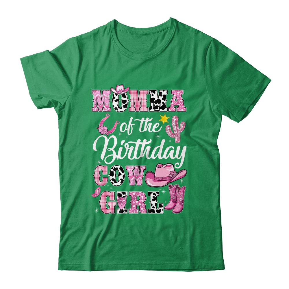 Momma Of The Birthday Cow Girl Western Cowgirl 1st Birthday Shirt & Hoodie | siriusteestore