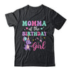 Momma Of The Birthday For Girl Dinosaur T-Rex Party Family Shirt & Hoodie | siriusteestore