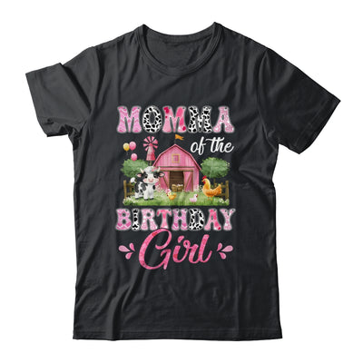 Momma Of The Birthday Girl 1st Birthday Cow Farm Family Shirt & Hoodie | siriusteestore