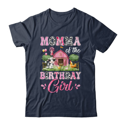 Momma Of The Birthday Girl 1st Birthday Cow Farm Family Shirt & Hoodie | siriusteestore