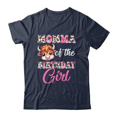 Momma Of The Birthday Girl Highland Cow Farm 1st Birthday Shirt & Hoodie | siriusteestore