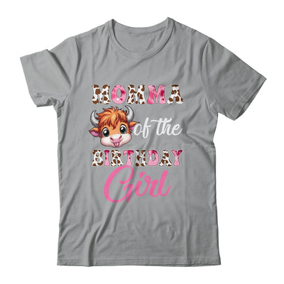 Momma Of The Birthday Girl Highland Cow Farm 1st Birthday Shirt & Hoodie | siriusteestore