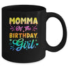 Momma Of The Birthday Girl Tie Dye 1st Birthday Family Mug | siriusteestore